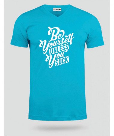 Be Yourself T-shirt Scollo V