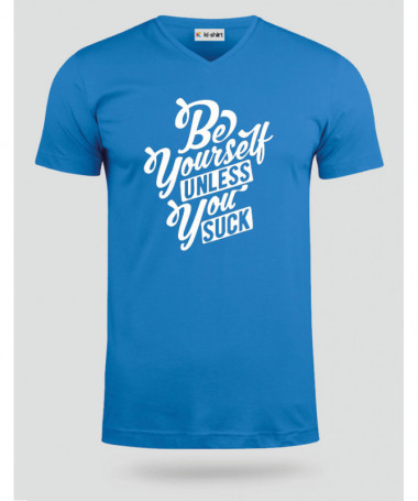 Be Yourself T-shirt Scollo V