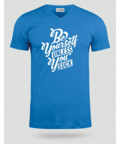 Be Yourself T-shirt Scollo V