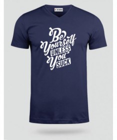 Be Yourself T-shirt Scollo V