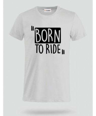 Born To Ride T-shirt Basic Uomo