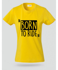 Born To Ride T-shirt Basic Donna