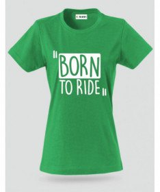 Born To Ride T-shirt Basic Donna