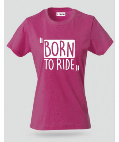 Born To Ride T-shirt Basic Donna