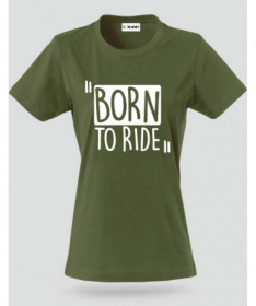 Born To Ride T-shirt Basic Donna