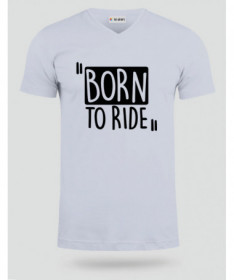 Born To Ride T-shirt Scollo V