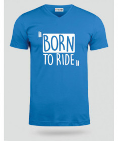 Born To Ride T-shirt Scollo V