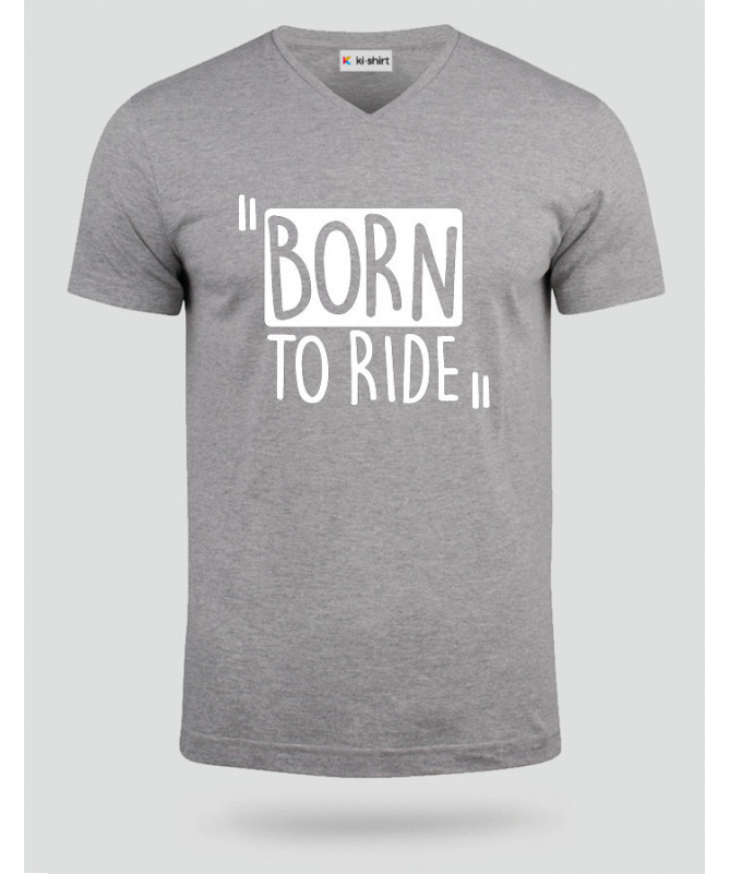 Born To Ride T-shirt Scollo V