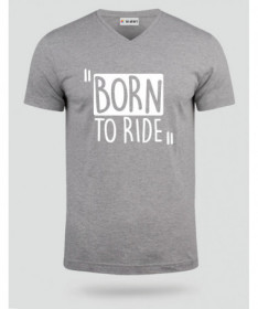 Born To Ride T-shirt Scollo V