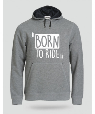 Born To Ride Felpa Premium con cappuccio Uomo