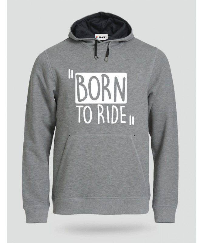 Born To Ride Felpa Premium con cappuccio Uomo