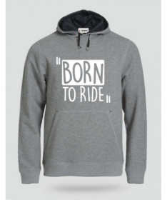 Born To Ride Felpa Premium con cappuccio Uomo
