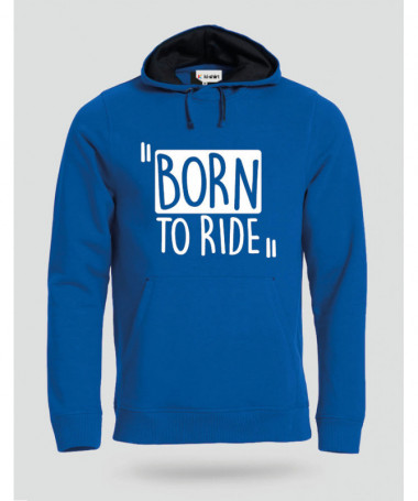 Born To Ride Felpa Premium con cappuccio Uomo