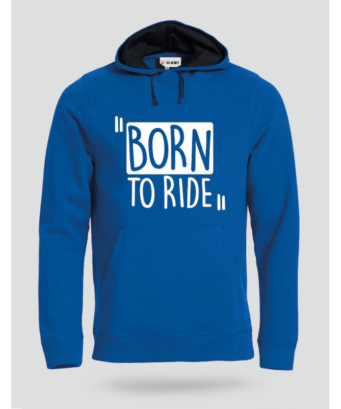 Born To Ride Felpa Premium con cappuccio Uomo