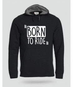 Born To Ride Felpa Premium con cappuccio Uomo