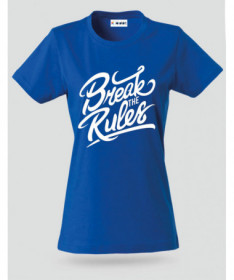 Break The Rules T-shirt Basic Donna