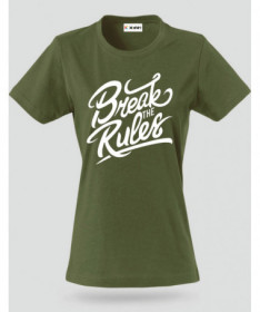 Break The Rules T-shirt Basic Donna