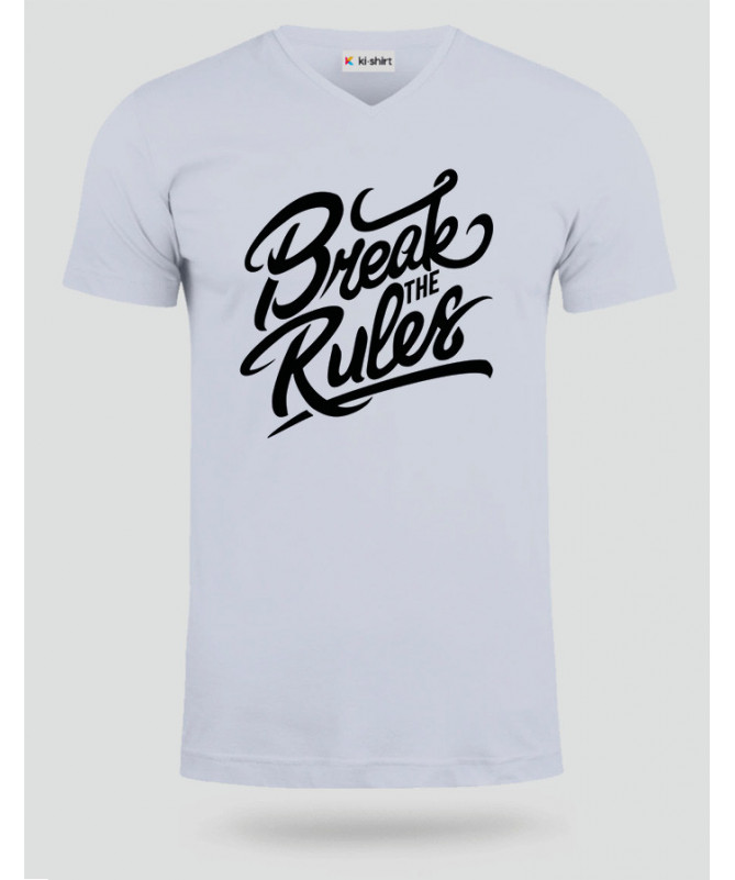 Break The Rules T-shirt Scollo V
