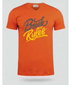 Break The Rules T-shirt Scollo V