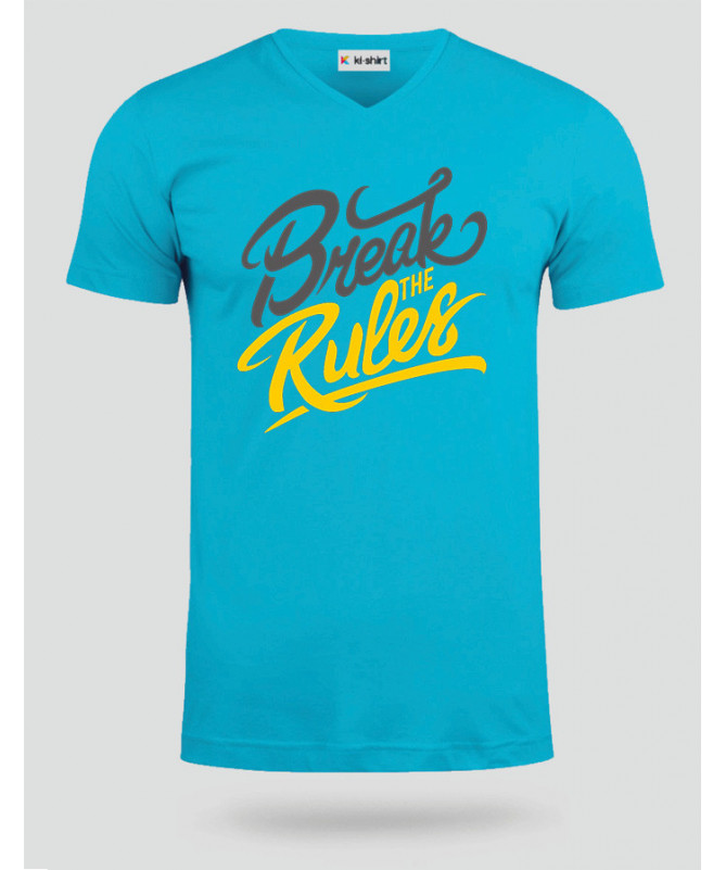 Break The Rules T-shirt Scollo V