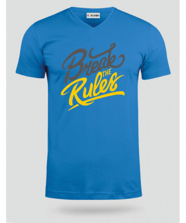 Break The Rules T-shirt Scollo V