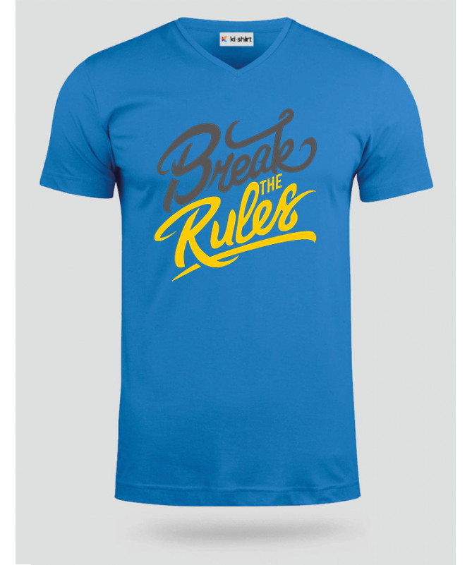 Break The Rules T-shirt Scollo V