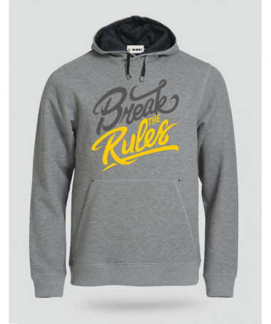 Break The Rules Felpa Premium con cappuccio Uomo