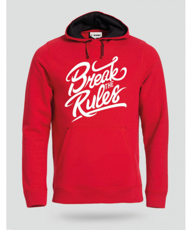 Break The Rules Felpa Premium con cappuccio Uomo