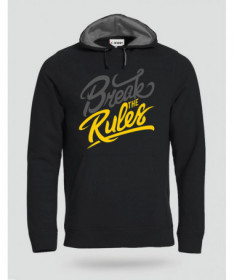 Break The Rules Felpa Premium con cappuccio Uomo