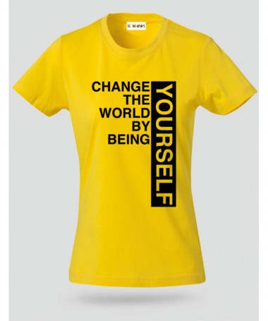 Change T-shirt Basic Donna