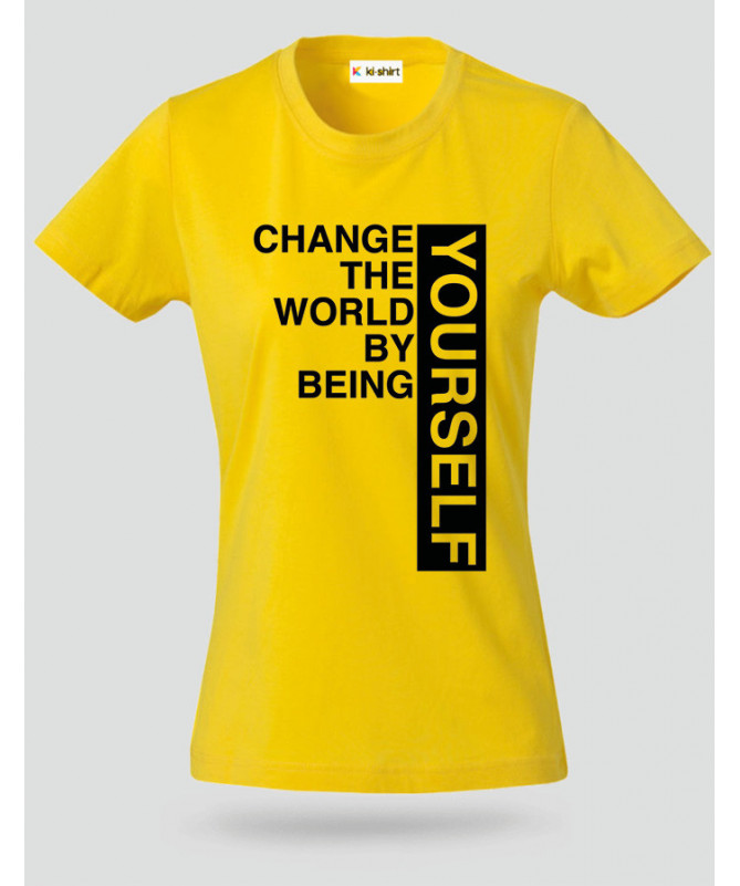 Change T-shirt Basic Donna