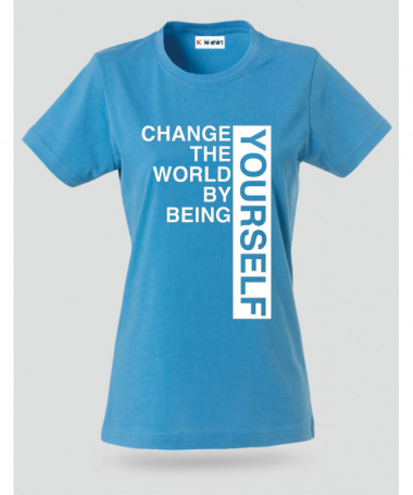 Change T-shirt Basic Donna