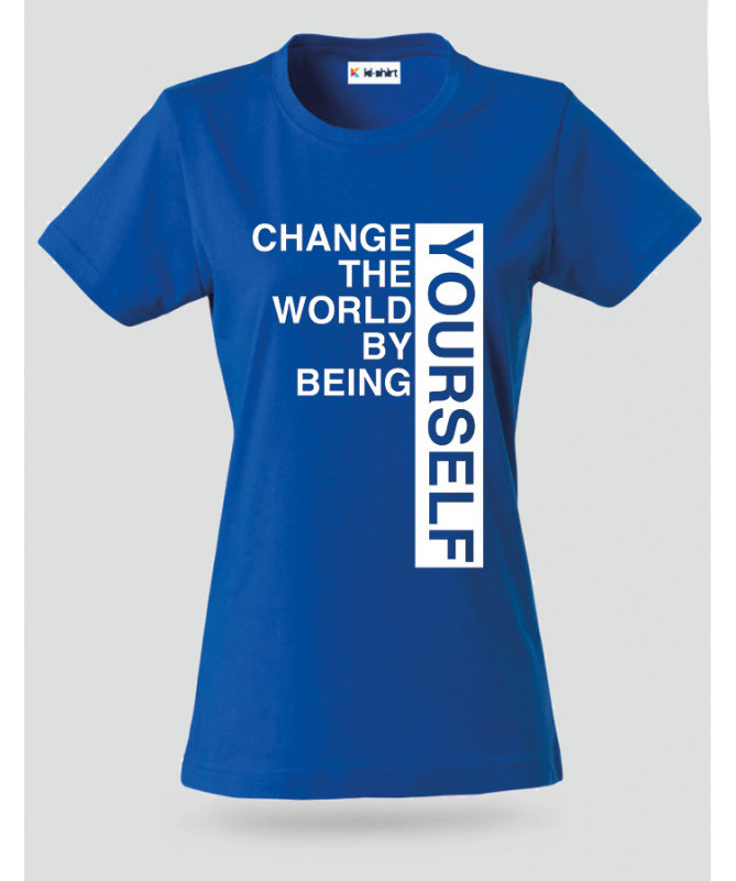 Change T-shirt Basic Donna