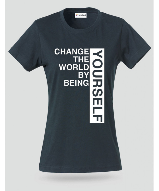 Change T-shirt Basic Donna