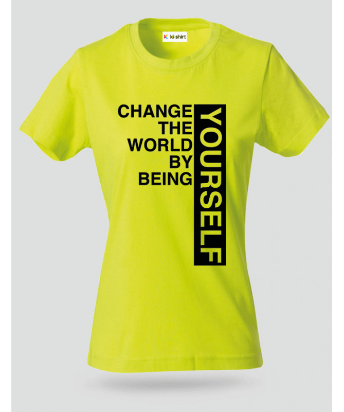Change T-shirt Basic Donna