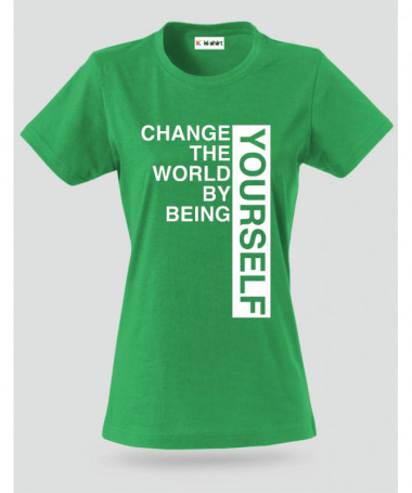 Change T-shirt Basic Donna