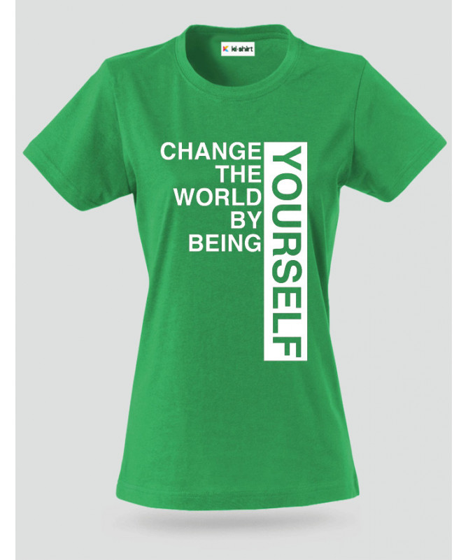 Change T-shirt Basic Donna