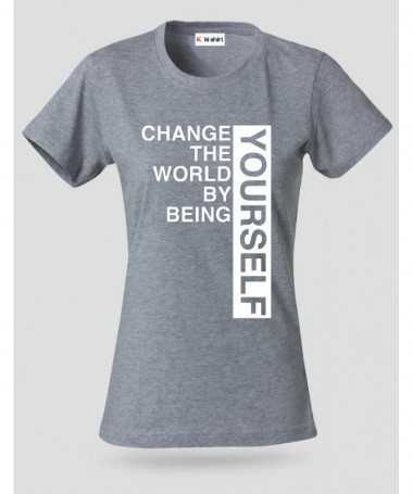 Change T-shirt Basic Donna