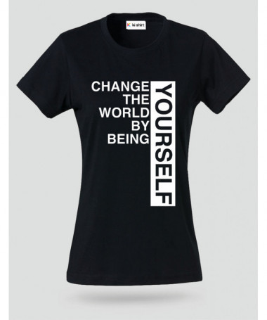 Change T-shirt Basic Donna