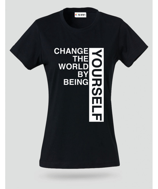 Change T-shirt Basic Donna