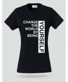 Change T-shirt Basic Donna