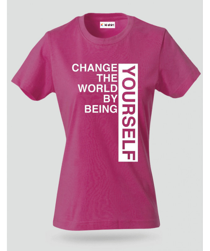 Change T-shirt Basic Donna