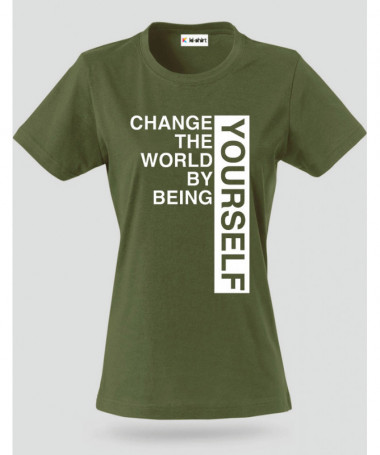 Change T-shirt Basic Donna