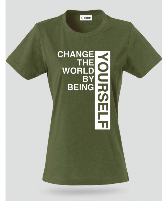 Change T-shirt Basic Donna