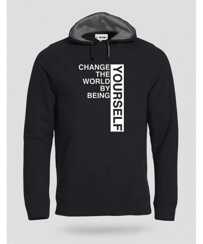 Change Felpa Premium con cappuccio Uomo