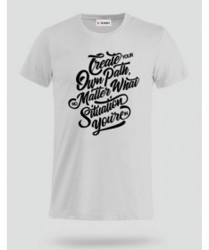 Create Your Own Path T-shirt Basic Uomo