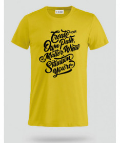 Create Your Own Path T-shirt Basic Uomo