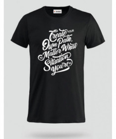 Create Your Own Path T-shirt Basic Uomo