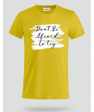 Dont Be Afraid Totry T-shirt Basic Uomo