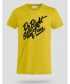 Do Right T-shirt Basic Uomo